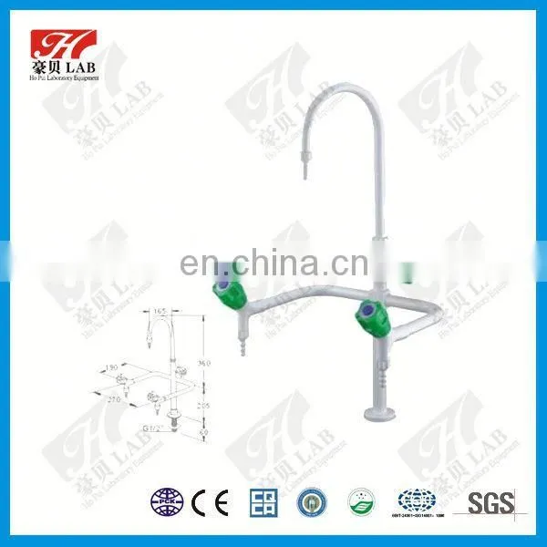 Lab Clean Equipment Plastic Faucet With Double Outlet photo-2
