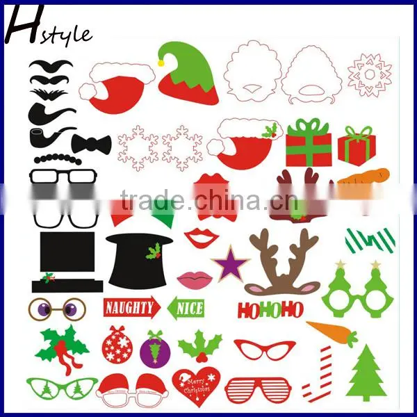 Christmas Photo Booth Paper Props on Sticks Wedding Birthday Party Fun PFB0027 photo-2