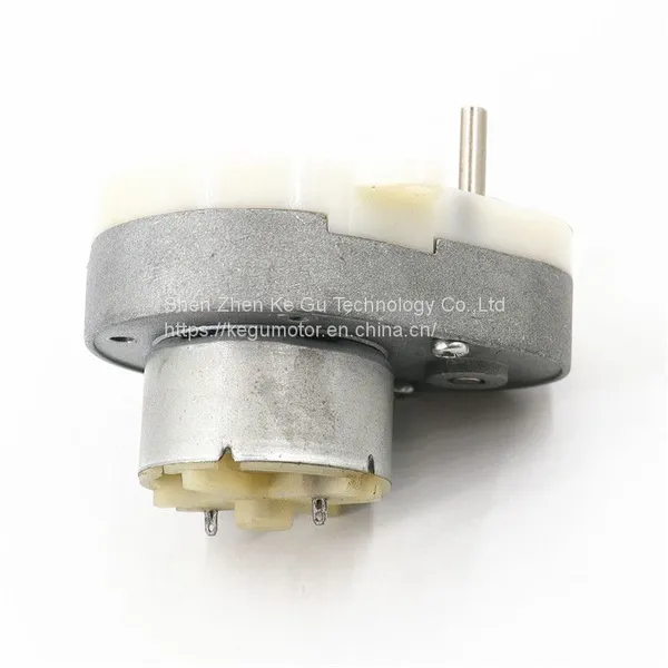 48mm 9v 12v 100rpm Electric dc Brush Reduction Gear Motor for Automatic Cooker photo-5