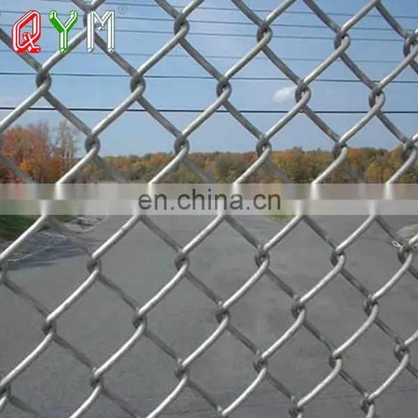Galvanized Diamond Wire Mesh Chain Link Fence For Court photo-5