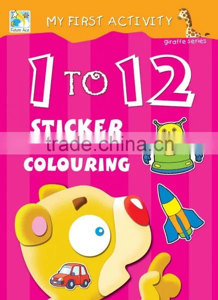 Sticker Books - FA7002E 1 to 12