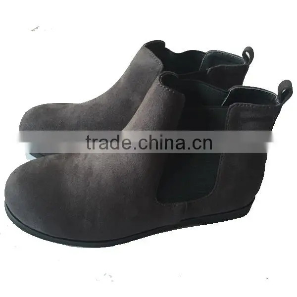 Multicolor Suede Upper Wholesale Cowboy Fashion Children Low Heel Boots With Elastic Band photo-5