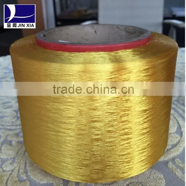FDY 150D/48F Dope Dyed 100% Polyester Coloured Yarn Flame Retardant Polyester Yarn photo-5