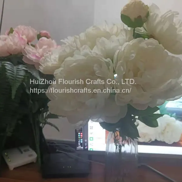Aritificial Peony Artificial Flowers Bouquets Customization photo-2