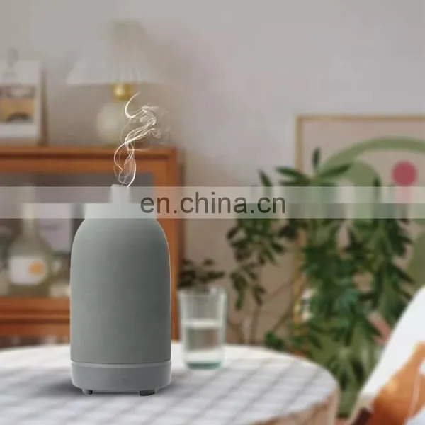 8 Colors Diffuser 160ml Fragrance Air Mist Humidifier Ceramic Ultrasonic Electric Essential Oil Diffuser photo-4