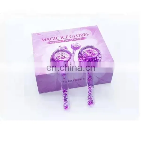 Cooling Ice Ball Facial Massager Magic Cryo Ice Globes for Face Skincare