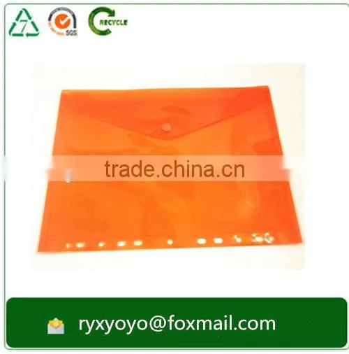 a4 Size Waterproof Hard Plastic Clear Document Carrying File Bag photo-4