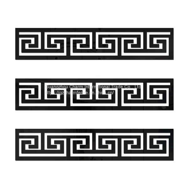 Window Acrylic 3d Three-dimensional Wall Sticker Master Bedroom Waist Line Wall Line Chinese Toilet Corner Kitchen Self-adhesive Hotel photo-2