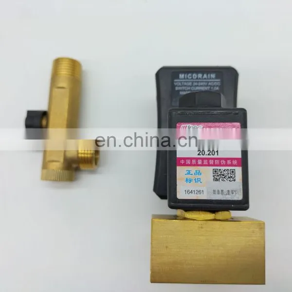 HR0912 Drain Valve 1/2BSP Solid Brass Material for Air Compressor photo-2
