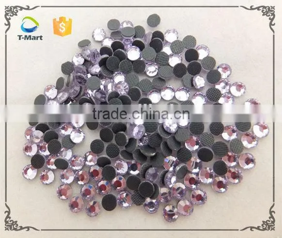 2mm-8mm Top Quality Deep Purple Iron on Rhinestone photo-6