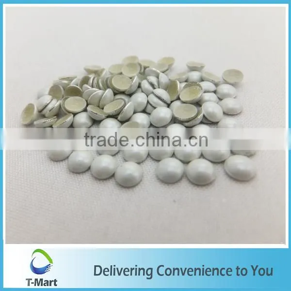 Milk Color Hot Fix Metal Rhinestuds photo-3