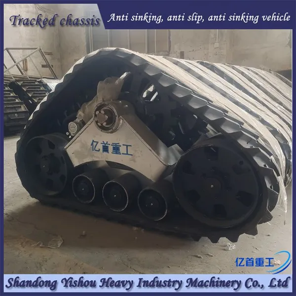 Customized Track Chassis With Strong Anti Slip and Anti Sinking Off-road Performance photo-4