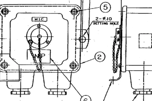 FURUNO RBD-21H RECEPTACLE BOX