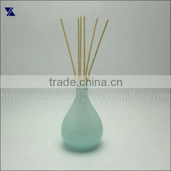 250ml Light Blue Glass Bud Vase