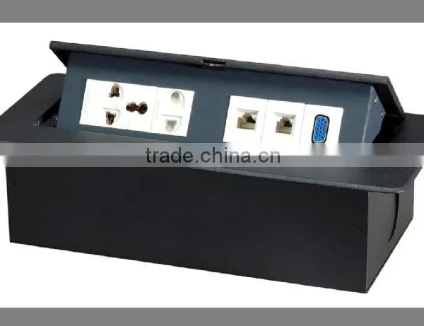 Multi-Function Desktop Pop up Outlet for Hotel Furniture Socket photo-2