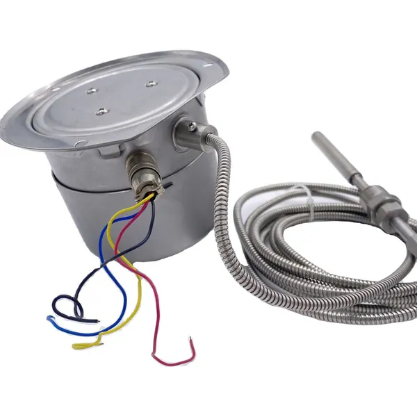 Industrial Capillary Oil Level Temperature Gauge Thermometer Pressure Temperature Measurement Stainless Steel photo-3