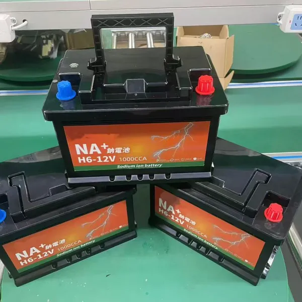 H6 Sodium Ion Car Battery High 900A CCA Lighter Weight 3000 cycles Long life -40 degree +80 degree