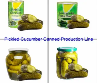 Professional Full Automatic Canned Pickles Vegetables Chili Production Line photo-2