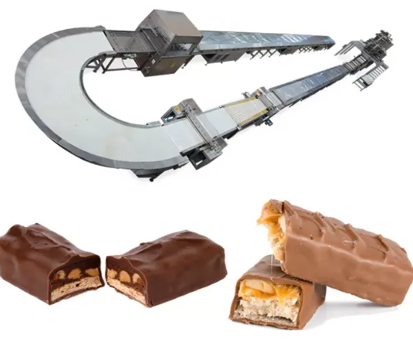 Genyond Factory Price Good Quality Automatic Chocolate Snickers Cereal Bar Production Line photo-3