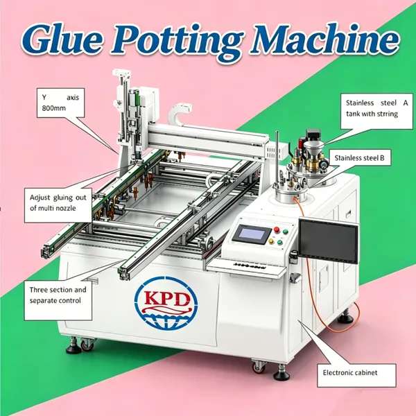 Stable Output Two Component Glue Potting Machine PCB Circuit Board Potting Machine photo-1