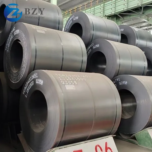 Ss400 A36 A53 Hr Coils Ms Steel Sheet Roll Hot Rolled Cold Rolled Steel Coil Strips Black Annealed Low Carbon Steel Coil photo-5