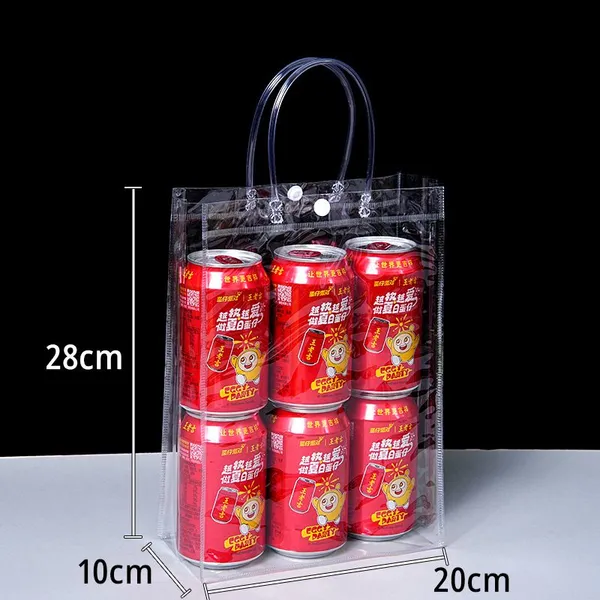 Durable Pvc Transparent Bag With Handle photo-2
