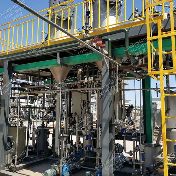 304 Stainless Steel Multi-Effect Evaporator avec contrôle PLC pour la concentration industrielle