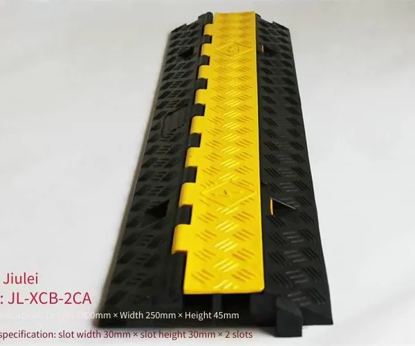 Jiulei Brand Jl-xcb-2ca Rubber and Plastic Bridge Belt [manufacturer] Length 1000mm * Width 250mm * Height 45mm, Slot Width 30mm * Slot Height 30mm * 2 Slots