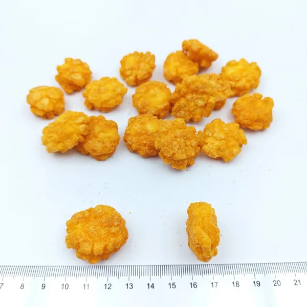 Crunchy Cheese Flavor Fried Rice Crackers Small Cluster Bites for Wholesale Bulk Food Distributors photo-5