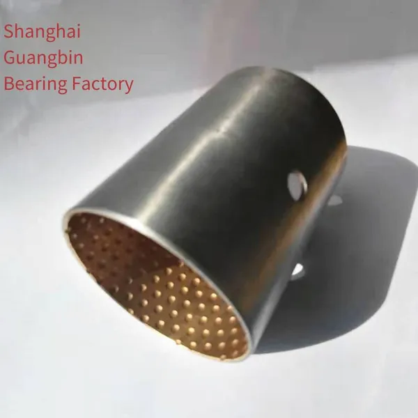 Sliding Bearings, Shanghai Bimetal Sliding Bearing Manufacturer, Self-lubricating Oil-impregnated Steel-based Coiled Bearings