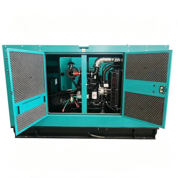 Cummins Model 4BTA3.9-G2 Silent Type 50kw 60kva Diesel Generator Set With Three Phase Generator
