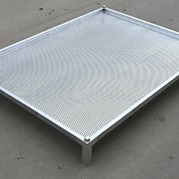Food Grade 304 Stainless Steel Drying Rack Cart With Trays, 4-Tier With Dividers, Rust Proof photo-3