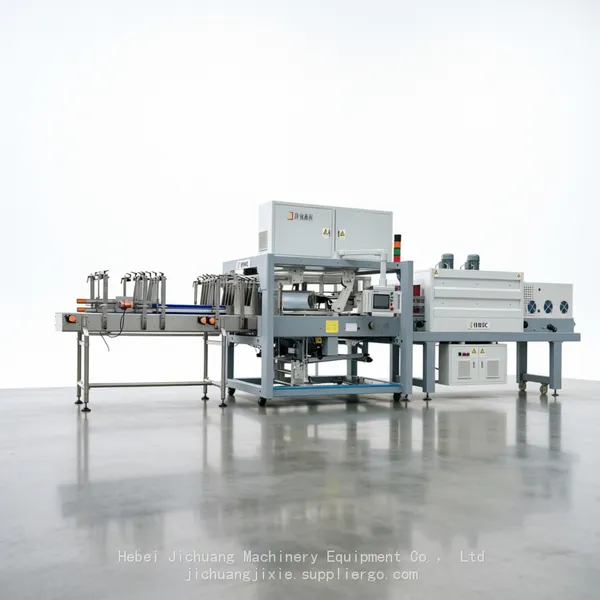 JCMB20 Heat Shrink Wrapping Machine | Automatic Film Wrapper for Beverage Plants, Breweries & Bottled Water Factories