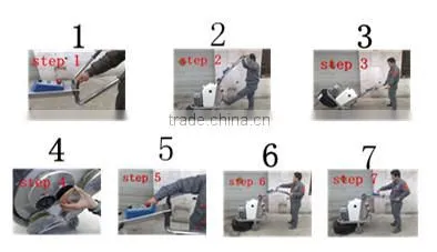 JL900 Granite Marble Concrete Torrazzo Cement Floor Grinder Polisher photo-3