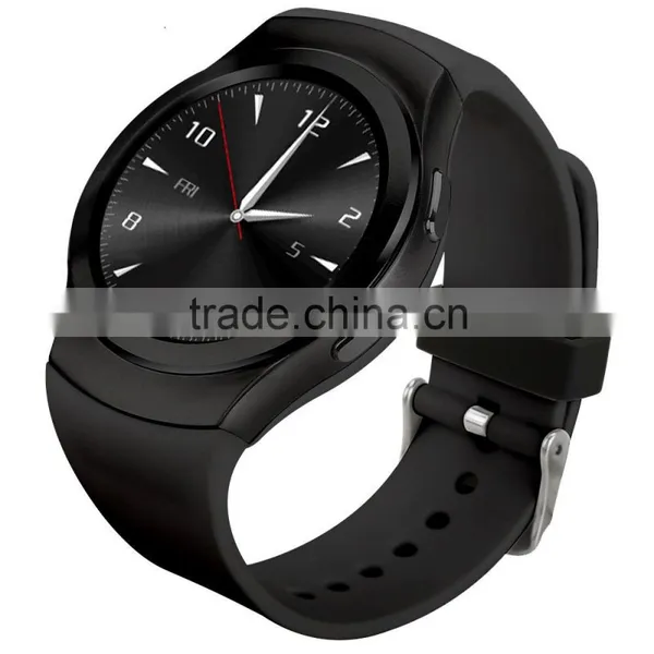 NO.1 G3 Bluetooth Smart Watch Phone Full Round Circle Wrist Smartwatch MTK2502 SIM TF Card Fitness Tracker for IOS Android Phone photo-4