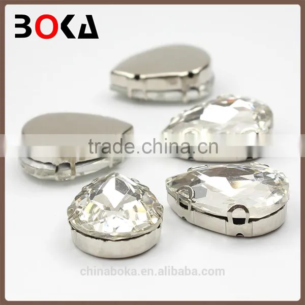 // Top Quality Water Drop Shape Crystal // for Clothing Rhinestones for Art Dresses // photo-3