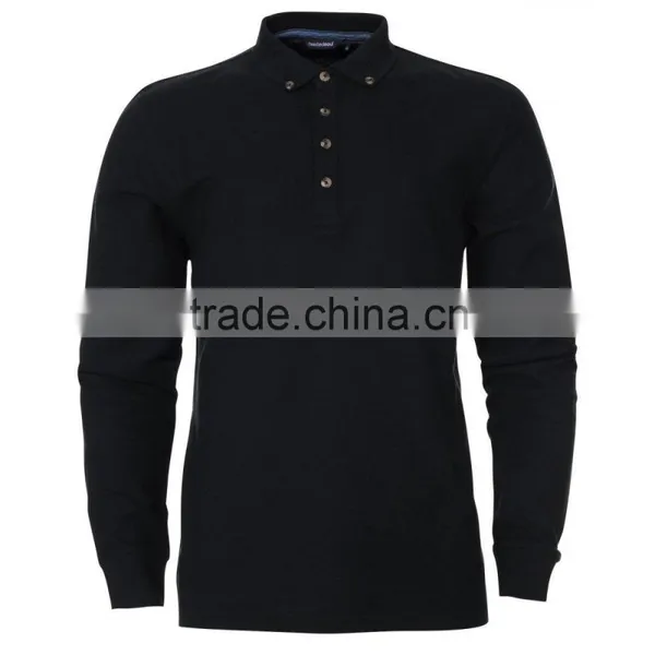 Long Sleeve Polo Shirts photo-5