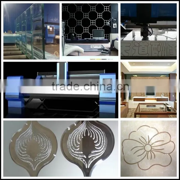 Automatic Sandblasting Maquina Glass Engraver Mirror Polish China Price photo-3