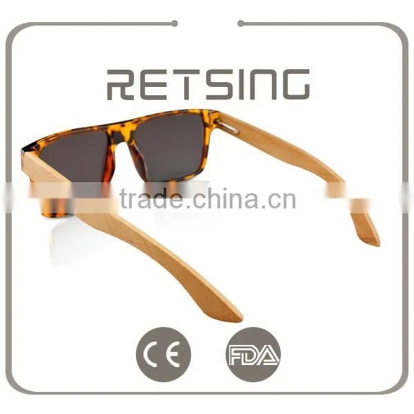 Bamboo Sunglasses Polarized Wooden Wood Sun Shades Hot Sale Best Polarized Sunglasses photo-4