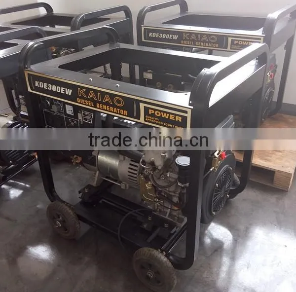 KDE300EW/AC Single Phase 3KW/DC 300A Double Use Diesel Welder Generator photo-2