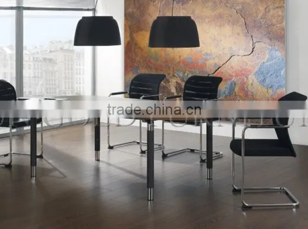 New Fashion Oval Shape Round Wooden Office Conference Table(SZ-MT119-1) photo-2