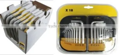 KEY WRENCH SET LONG ARM TYPE