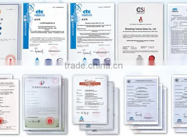 Acid Etched Decorative Glass /float Glass Shandong Yaohua photo-5