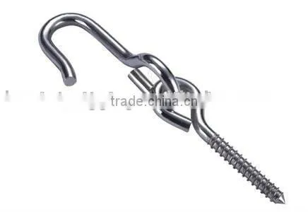 Stainless Steel AISI316/304 Swing Hook With Bolt in China Karbiner Rigging Hardware Manufacturer Swing Hook With Bolt photo-5