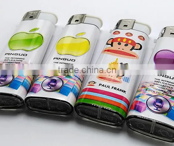 2016 Good Quality Colored Customized Cricket Lighter photo-3