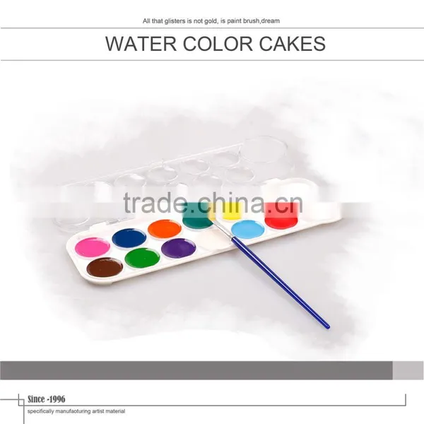 Promotion Non-toxic Washable 12 Colors Water Color Paint Cakes photo-4