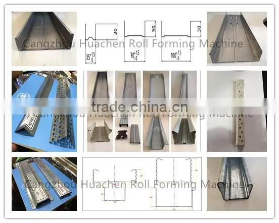 CE and ISO Furring Omega Steel Profile Roll Forming Machine photo-5