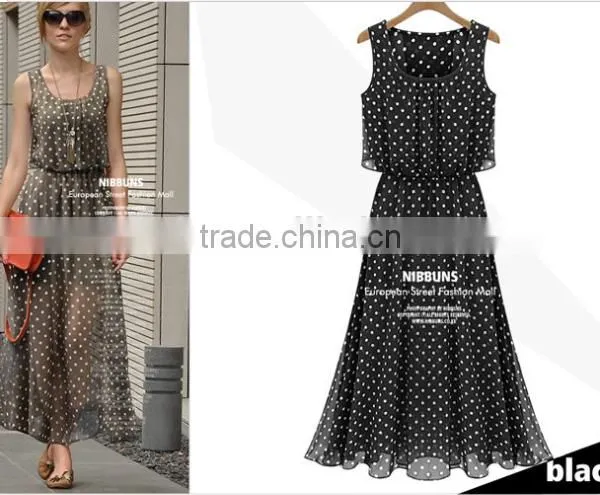 2015 Middle Aged Woman Fashion Dress photo-4