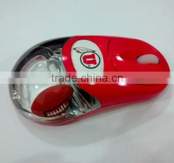 Promotional Gift 2.4G Rechargeable Wireless Liquid Aqua Mouse for PC/Laptop photo-6