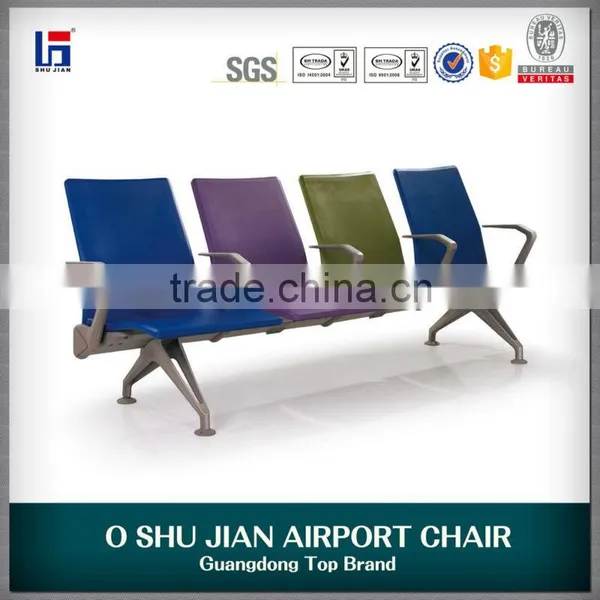 PU Waiting Chair With Nylon Arm & Leg photo-4